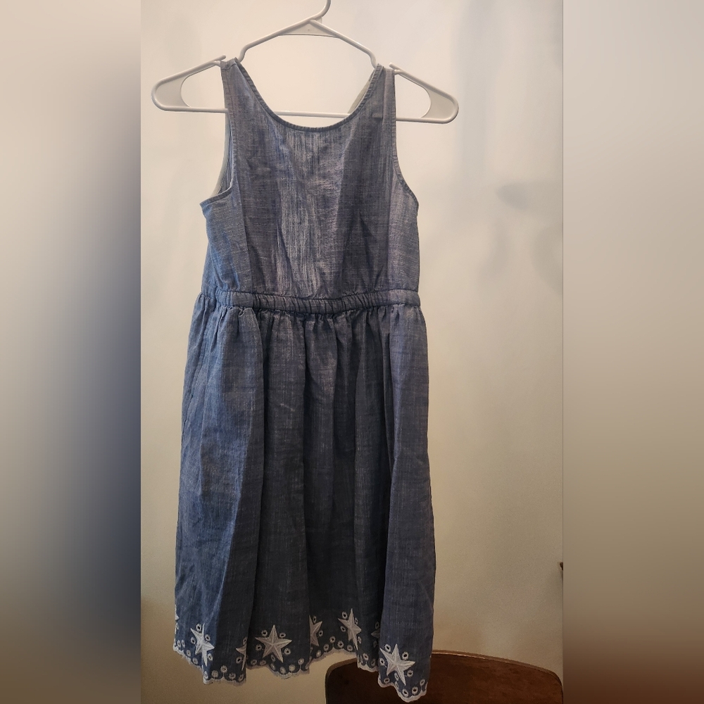 Cat & Jack Light Blue Denim Dress